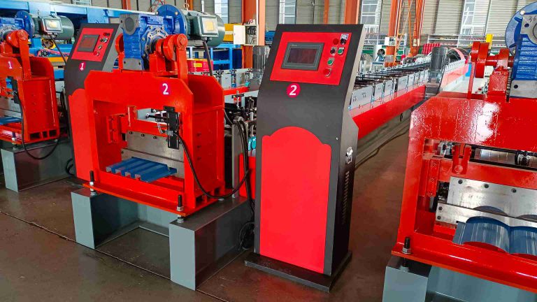 Ceiling and wall panel roll forming machine